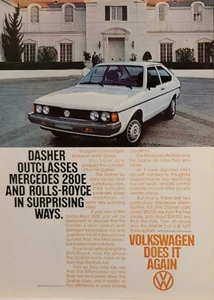 Pubblicità stampa cruscotto Volkswagen VW del 1978 - Foto 1 di 1