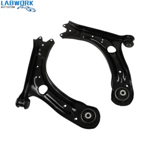 Front Lower Suspension Control Arm LH RH Set For 2012-2019 VW Beetle Passat Pair - Picture 1 of 11