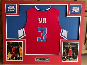 Chris Paul Signed Jersey mounted and with COA - Picture 1 of 9