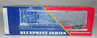 HO Trains Blueprint Series 50' Welded AAR Box Car 1901 N & W #55912 Kit - Image 1 of 3