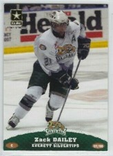 2007-08 Everett Silvertips (WHL) Zack Dailey