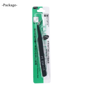 Gebogene Wimpern Pinzette Nail Art Strass Acryl Edelstein Auswahl Make-up Werkzeug Frauen - Bild 1 von 4