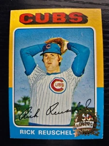 2024 Heritage Rick Reuschel 1975 Topps Buyback #153 Cubs - Imagen 1 de 2