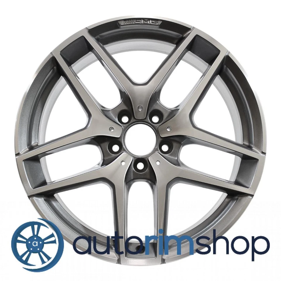 Mercedes GLC300 GLC350e 2016 2017 2018 2019 19" Factory OEM AMG Wheel Rim - Image 1 of 1