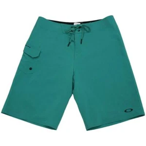 Oakley Kana 21 Boardshort Mens Size 34 L Ocean Green Casual Beach Swim Shorts - Picture 1 of 2