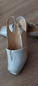 FINEST FIGINI Leder Sandale Pumps Gr40 Business NP 149EU Made in Italy - Bild 1 von 3