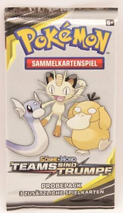 Pokémon Sonne & Mond Teams sind Trumpf Probepack - Tag Team Booster Deutsch - Bild 1 von 3