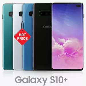 Samsung Galaxy S10 Plus G975F/DS 128GB/512GB entsperrt DUAL SIM Open Box Handy - Bild 1 von 11