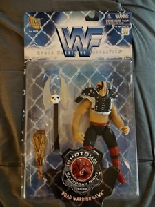 1998 Jakks WWF Shotgun Saturday Night Road Warrior Hawk - Picture 1 of 2