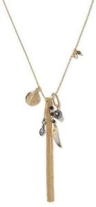 Banana Republic Womens Leaf Charm Pendant Necklace NWT 49.99 - Picture 1 of 1