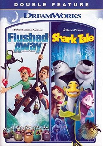 Flushed Away/Shark Tale Dreamworks Double Feature - DVD - VERY GOOD Foto 1 de 1