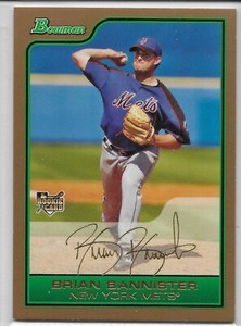 2006 Bowman Draft Picks Prospects Gold #BDP4 Brian Bannister New York Mets RC