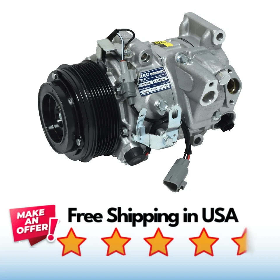Compressor A/C Fit Lexus ES350 07-12, Toyota RAV4 06-12, Toyota Venza 09-16 - Image 1 of 1