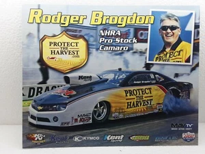 Nhra Hero Card Rodger Brogdon Protect The Harvest Prostock D - Picture 1 of 2