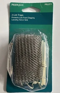 Peerless PRL071 Trappole per pelucchi di scarico confezione da due. NUOVO. Spedizione gratuita - Foto 1 di 2