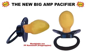 ++ ABDL ADULT AMP CHUPETE "Negro" - Tamaño / Tamaño 12 placa bucal 85 x 60 mm++ - Imagen 1 de 1