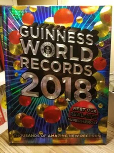 Guinness Book of World Records 2018 Edition/Printing - Hardback Very Good Cond! - Imagen 1 de 8