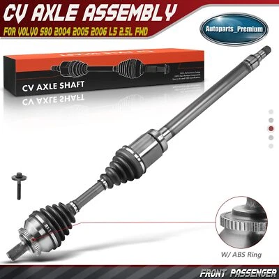 全新前乘客 CV 轴总成适用于沃尔沃 S80 2004 2005 2006 L5 2.5L FWD — 第 1/4 张图片