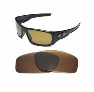 NEUE POLARISIERTE ERSATZBRILLE BRONZE FÜR OAKLEY DET CORD - Bild 1 von 4