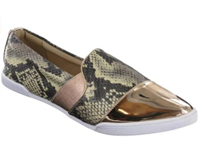 BUTTERFLY TWIST - SIENNA - MINK/SNAKE - FLAT PUMPS (FOLDABLE) - Picture 1 of 6