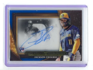Jackson Chourio 2024 Topps Five Star Pentamerous Penmanship RC Auto #'d 05/15 - Picture 1 of 4