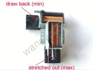 1 pieza DC12V Push Pull Tipo Solenoide Electroimán DC Micro Solenoide Imán - Imagen 1 de 5