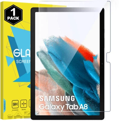 Tempered Glass Screen Protector For Samsung Galaxy Tab A8 10.5" X200 x205 2022 - Image 1 of 4