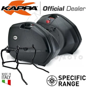 KIT VALIGIE LATERALI KAPPA K33 + TELAIO KAWASAKI ZZR 1400 / ZX 14 2006-2011 - Foto 1 di 4