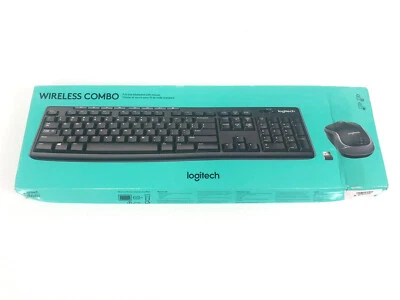 Logitech MK270 WIRELESS COMBO K270 Keyboard Laser Mouse 920-008971 USB Receiver - Image 1 of 4