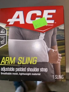 ACE-207395 Arm Sling Adjustable padded shoulder strap NEW Free Shipping - Picture 1 of 5