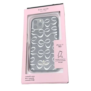 Kate Spade Elegant Bow Jeweled Black Multi iPhone 11 Pro Case - Picture 1 of 9