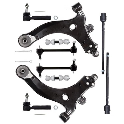 For 1997-2003 Pontiac Grand Prix Front Lower Control Arms Tie Rod End Sway Bar Foto 1 de 4