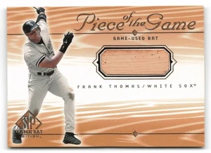 2001 SP Game Bat #FT Frank Thomas Piece of the Game Chicago White Sox MEM - Picture 1 of 2