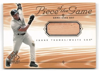 2001 SP Game Bat #FT Frank Thomas Piece of the Game Chicago White Sox MEM - Image 1 of 2