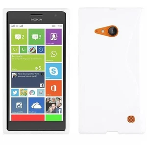Funda para Nokia Lumia 730 Carcasa Estuche Protección Silicona TPU - Imagen 1 de 3