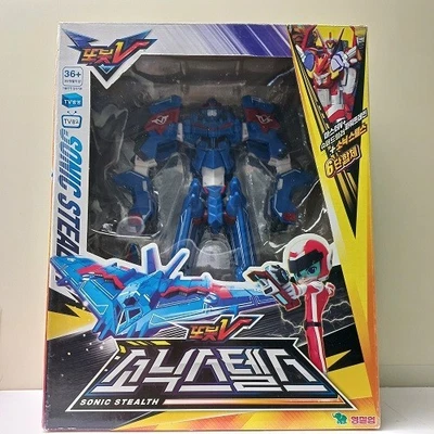 Tobot V Sonic Stealth Transformer Robot Figure/korea - Image 1 of 2