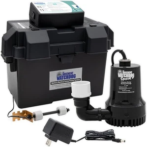 Basement Watchdog BWSP Emergency Battery Backup Sump Pump System, WiFi-Capable - Picture 1 of 6