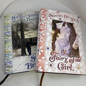 Lot Of 2 Susan Branch Books Martha's Vineyard Isle Of Dreams And Fairy Tale Girl - Foto 1 di 11