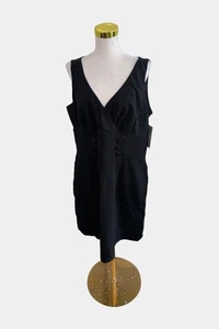 BASQUE Black Dress - Picture 1 of 5