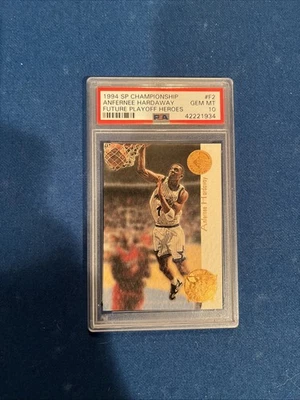 Campeonato SP Anfernee Hardaway Future Playoff Heroes 1994 #F2 PSA 10 Foto 1 de 2