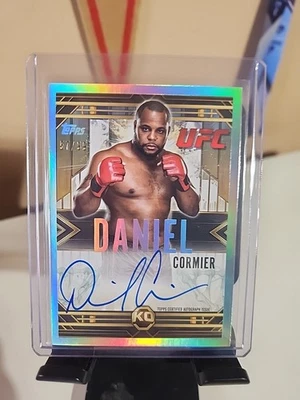 2025 UFC Topps Knockout Daniel Cormier Throwback Auto /99 - Image 1 of 4