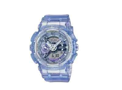 Reloj para mujer Casio G-Shock analógico digital transparente esfera azul GMAS110VW-6A Foto 1 de 4
