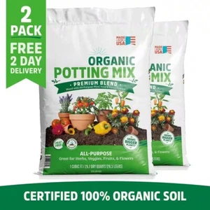 Potting Mix (2 1 cu.ft. Bags ) - Picture 1 of 11