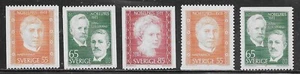 Sweden Scott #'s 909 - 913 MNH - Picture 1 of 1