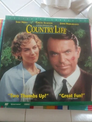 Country Life  Laserdisc LD Widescreen Fotmat Very Rare Great Film Sam Neil VG - Image 1 of 4
