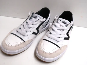 Vans Lowland ComfyCush Black/White Shoes Flying V M-6.0 W-7.5 NWOB - Picture 1 of 8