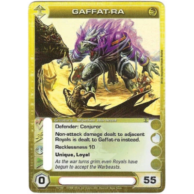 Chaotic GAFFAT-RA Pre-Release Promo Card - Pick your energy - Image 1 of 3