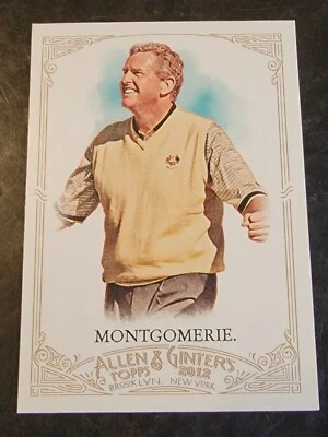 2012 Topps Allen and Ginter Golf #55 Colin Montgomerie  - Image 1 of 2