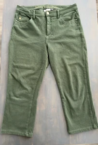 Belle by Kim Gravel Regular Flexibelle Crop Jeans 12 Regular - inseam 23" - Picture 1 of 9