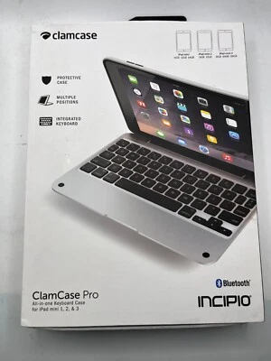 Incipio ClamCase Pro Bluetooth Keyboard Case for Apple iPad Mini 1 Mini 2 Mini 3 - Image 1 of 4